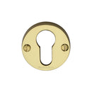 Heritage Brass Euro Profile Cylinder Escutcheon Round - V1012