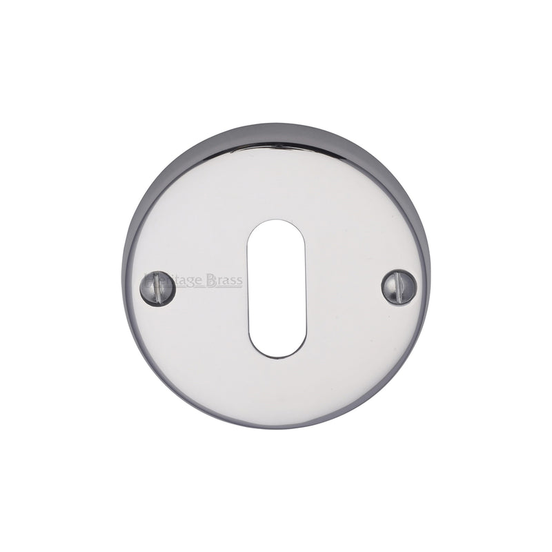 Heritage Brass Standard Key Escutcheon Round - V1014