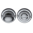 Heritage Brass Round Bathroom Turn & Release - V1015