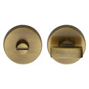 Heritage Brass Round Bathroom Turn & Release - V1018