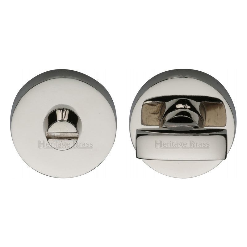 Heritage Brass Round Bathroom Turn & Release - V1018