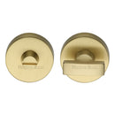 Heritage Brass Round Bathroom Turn & Release - V1018