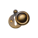 Heritage Brass Standard Covered Key Escutcheon Round - V1020
