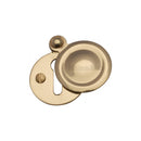 Heritage Brass Standard Covered Key Escutcheon Round - V1020