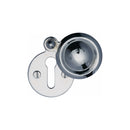 Heritage Brass Standard Covered Key Escutcheon Round - V1020