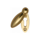 Heritage Brass Standard Covered Key Escutcheon Oval - V1022