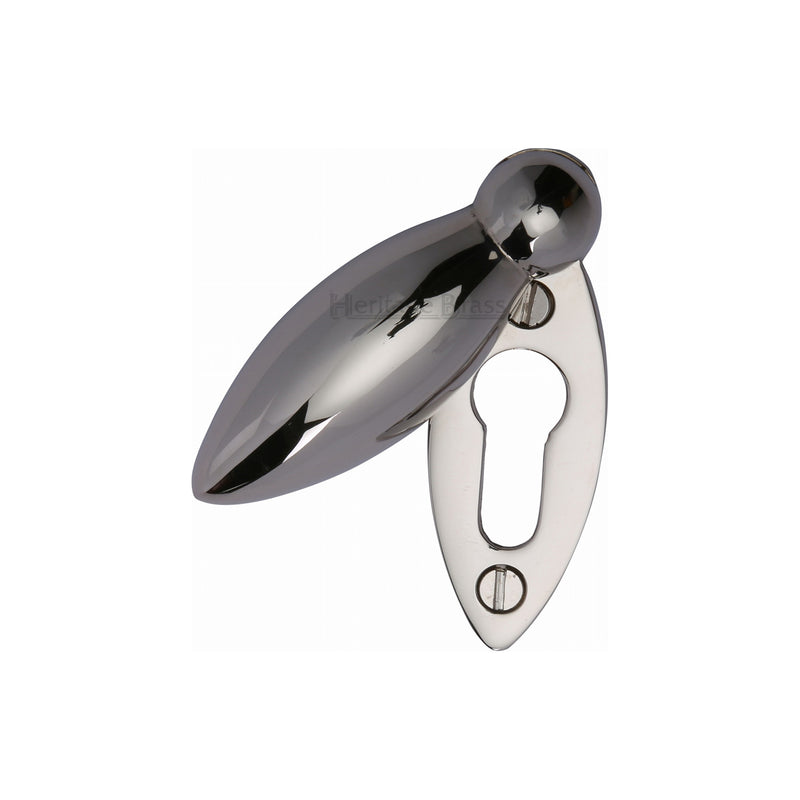 Heritage Brass Standard Covered Key Escutcheon Oval - V1022
