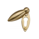 Heritage Brass Standard Covered Key Escutcheon Oval - V1022