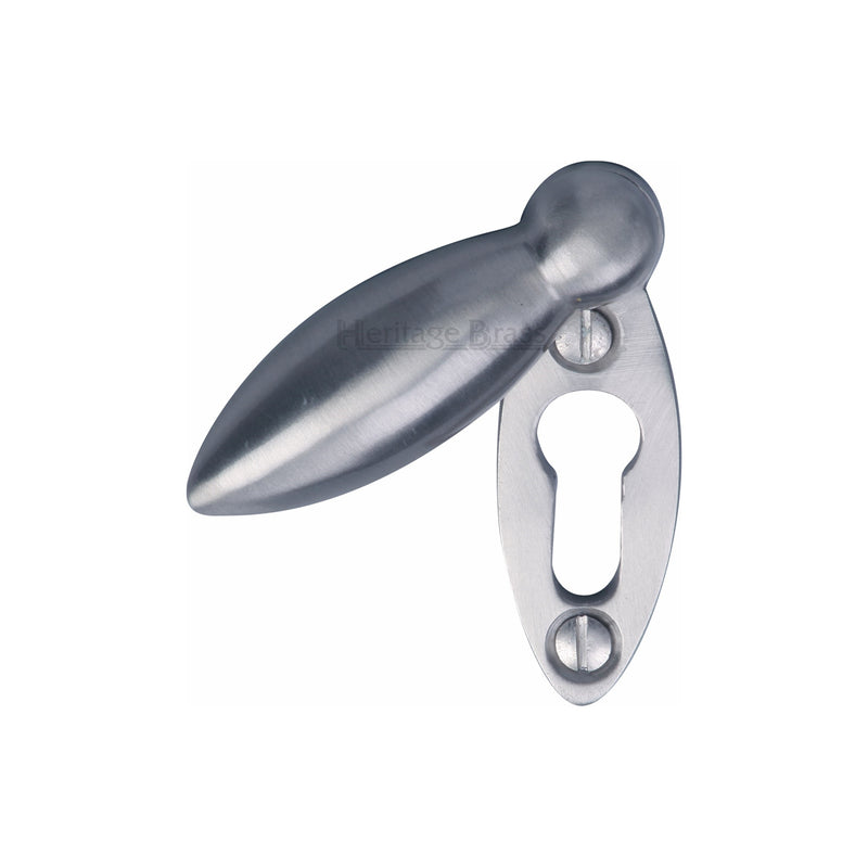 Heritage Brass Standard Covered Key Escutcheon Oval - V1022