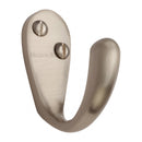 Heritage Brass Curved Single Robe Hook