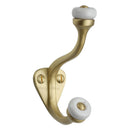 Heritage Brass Curved Hat & Coat Hook