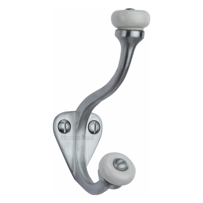 Heritage Brass Curved Hat & Coat Hook