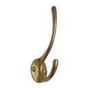 Heritage Brass Long Hat & Coat Hook