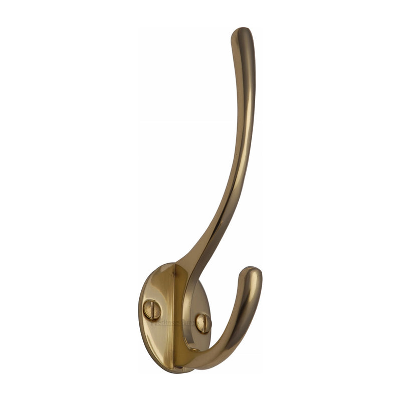 Heritage Brass Long Hat & Coat Hook