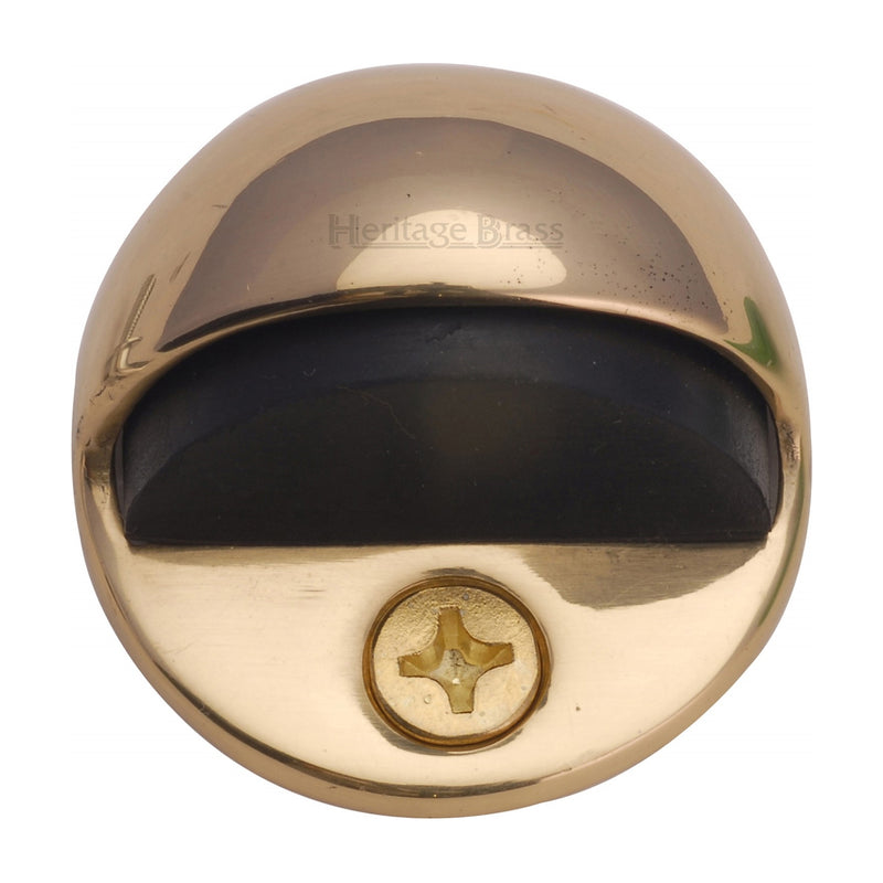 Heritage Brass Round Shielded Floor Mounted Door Stop 