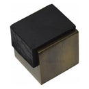 Heritage Brass Square Floor Mounted Door Stop - V1082