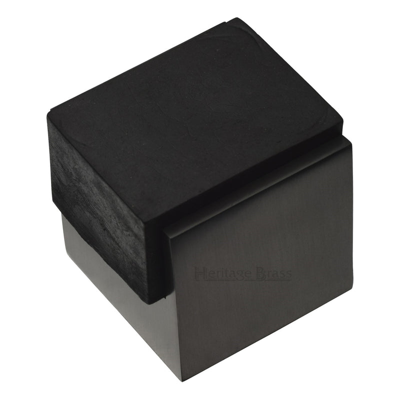 Heritage Brass Square Floor Mounted Door Stop - V1082
