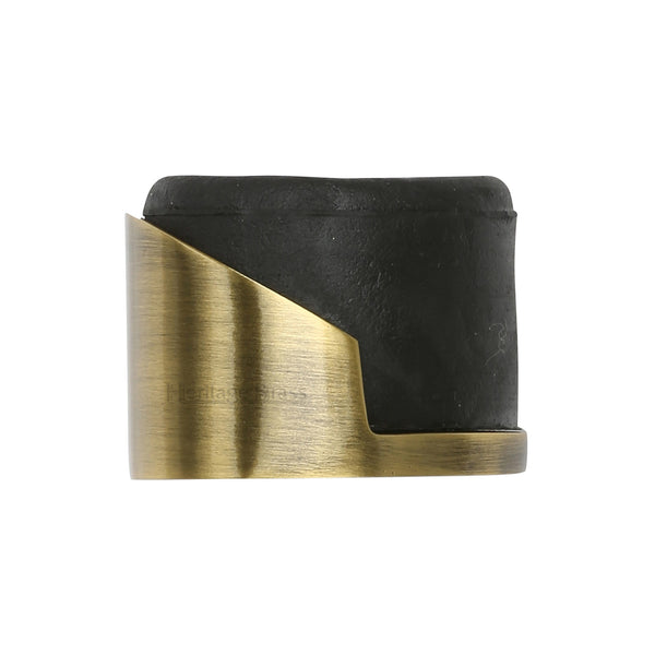 Heritage Brass Round Floor Mounted Door Stop