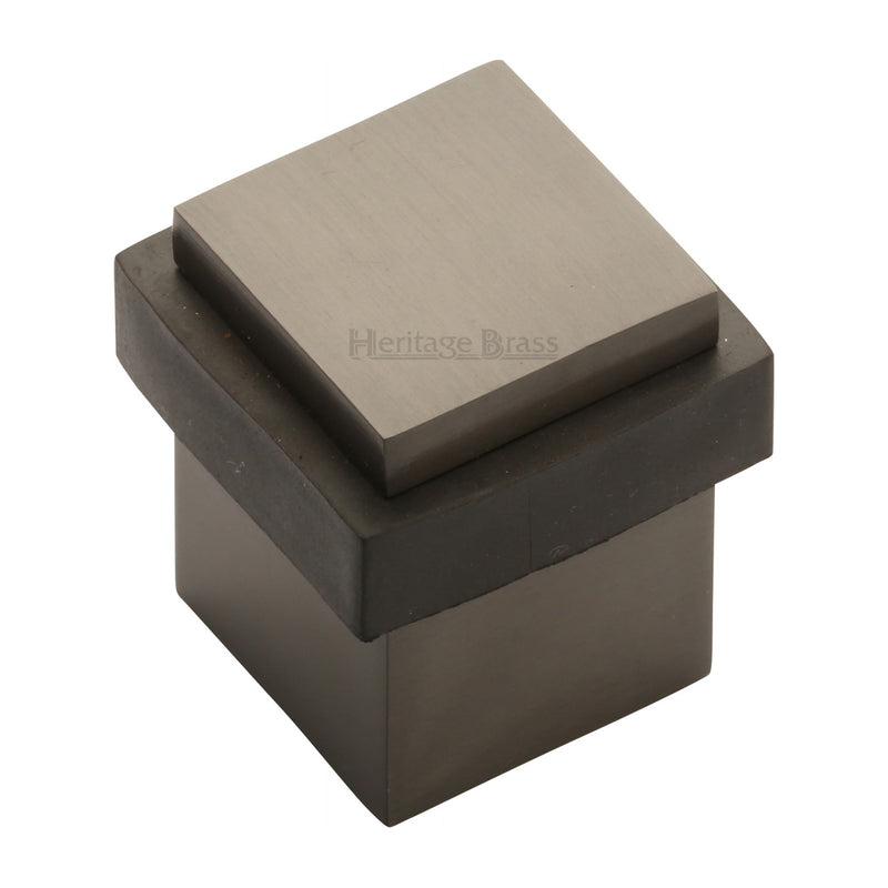 Heritage Brass Square Floor Mounted Door Stop - V1089