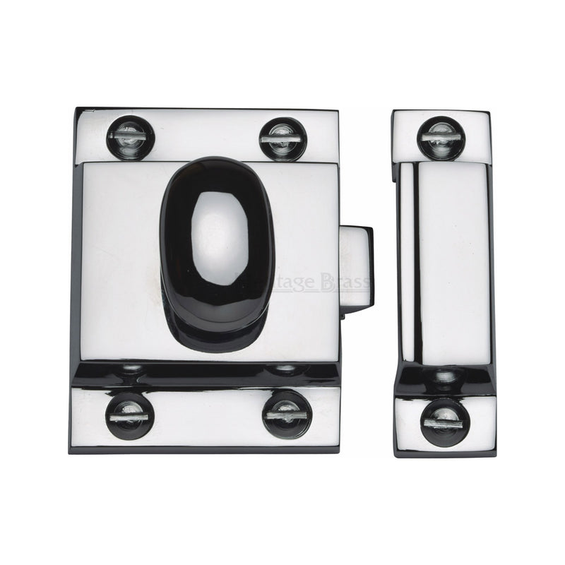 Heritage Brass Oval Turn Cupboard Latch