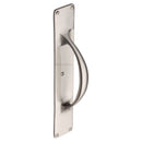 Heritage Brass Door Pull Handle on Plate