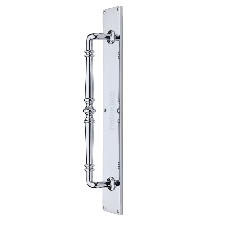 Heritage Brass Avon Door Pull Handle on Plate