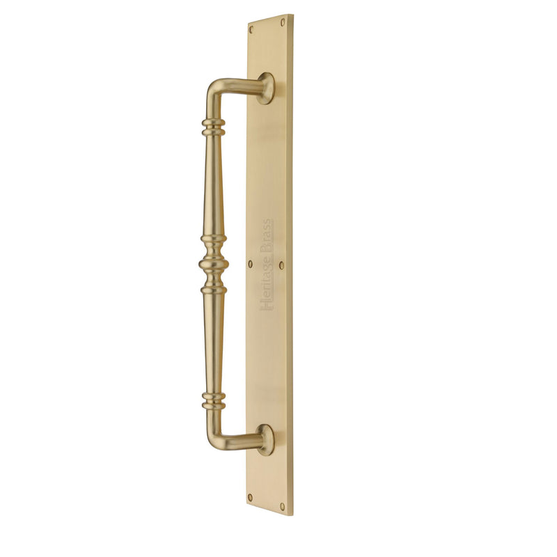 Heritage Brass Avon Door Pull Handle on Plate