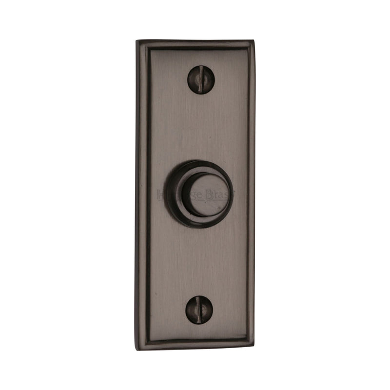 Heritage Brass Oblong Bell Push