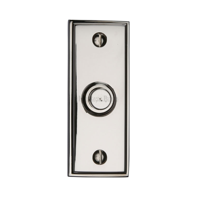 Heritage Brass Oblong Bell Push