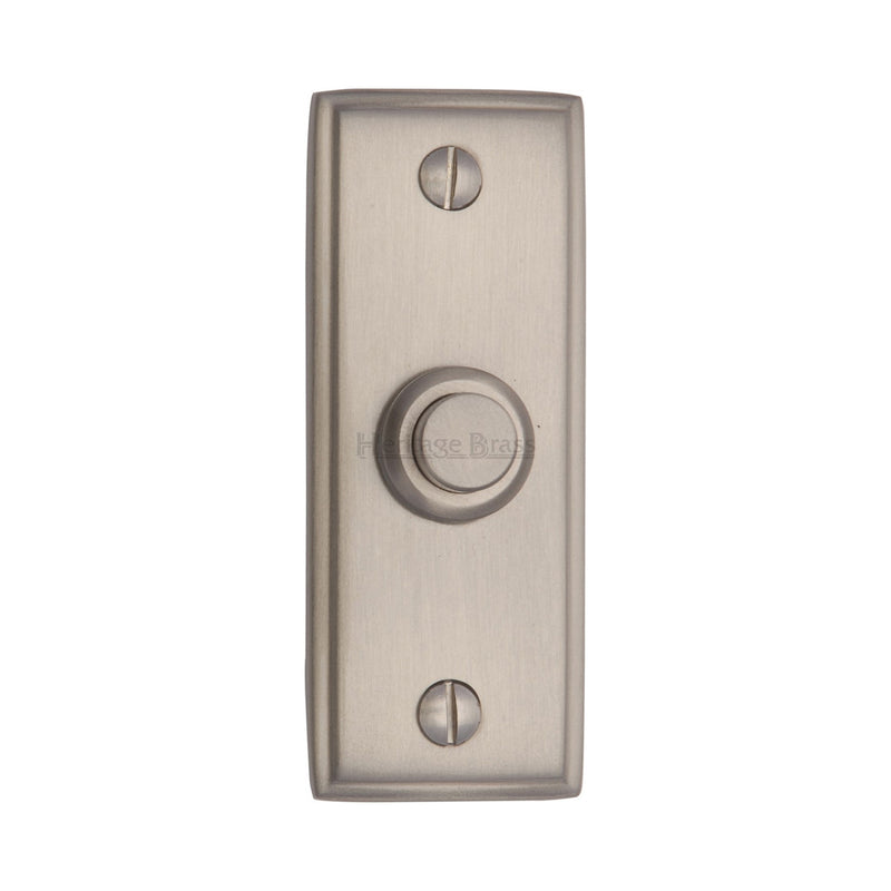 Heritage Brass Oblong Bell Push