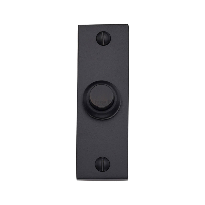 Heritage Brass Rectangular Bell Push