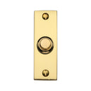 Heritage Brass Rectangular Bell Push