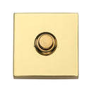 Heritage Brass Square Bell Push