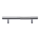 Heritage Brass Knurled Bar Door Pull Handle