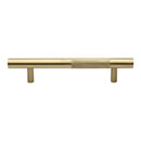 Heritage Brass Knurled Bar Door Pull Handle
