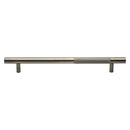 Heritage Brass Knurled Bar Door Pull Handle
