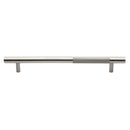 Heritage Brass Knurled Bar Door Pull Handle