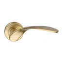 Heritage Brass Volo Door Handle on Round Rose