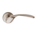 Heritage Brass Volo Door Handle on Round Rose