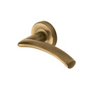 Heritage Brass Centaur Door Handle on Round Rose