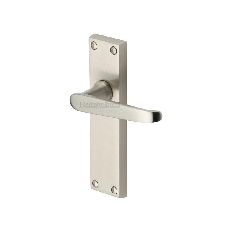 Heritage Brass Victoria Door Handle on Plate