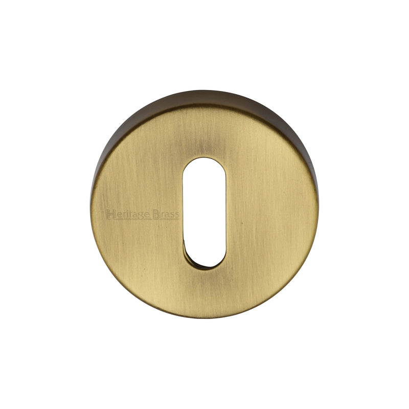 Heritage Brass Standard Key Escutcheon Round - V4007
