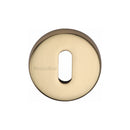 Heritage Brass Standard Key Escutcheon Round - V4007