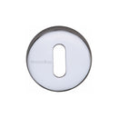 Heritage Brass Standard Key Escutcheon Round - V4007