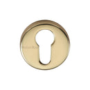 Heritage Brass Euro Profile Cylinder Escutcheon Round - V4008