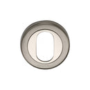Heritage Brass Oval Profile Cylinder Escutcheon Round - V4010