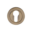 Heritage Brass Euro Profile Cylinder Escutcheon Round - V4020