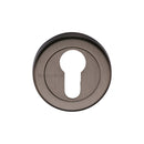 Heritage Brass Euro Profile Cylinder Escutcheon Round - V4020
