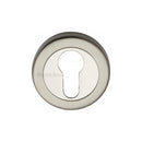 Heritage Brass Euro Profile Cylinder Escutcheon Round - V4020
