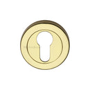 Heritage Brass Euro Profile Cylinder Escutcheon Round - V4020